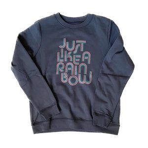 BNWT Ban.do rainbow crewneck sweatshirt